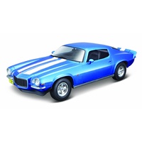 Maisto 1/18 1971 Chevrolet Camaro - Blue - Diecast