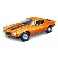 Maisto 1/18 1971 Chevrolet Camaro - Orange - Diecast