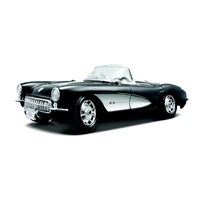 Maisto 1/18 1957 Chevrolet Corvette -Black - Diecast
