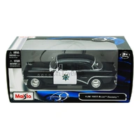 Maisto 1/24 1955 Buick Century - Black - State Police