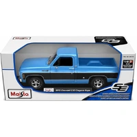 Maisto 1/18 1974 Chevrolet C10 Cheyenne Super - Blue