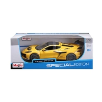 Maisto 1/18 2025 Chevrolet Corvette ZR1 Coupe - Competition Yellow
