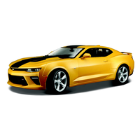Maisto 1/18 2016 Chevrolet Camaro SS - Yellow - Diecast