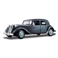 Maisto 1/18 Citroen 15CV 6 Cyl Saloon 1952 Extended Boot - Diecast