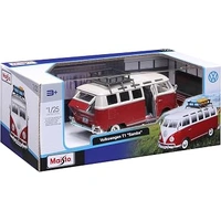 Maisto 1/25 1957 Volkwagen Samba with Roofrack & Accessories