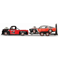 Maisto 1/24 Design Elite Transport - Ford F-1 & 1967 Ford Mustang