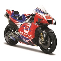 Maisto 1/18 Moto GP 2021 Ducati Pramac Racing - Martin/Zarco (Assorted)
