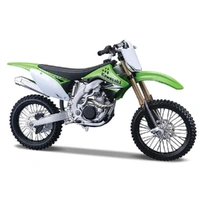 Maisto 1/12 Assembly Line Kawasaki KX 450F Motorcross Dirt Bike Diecast Assembly Kit