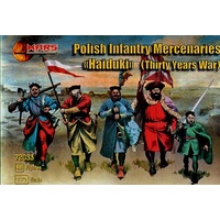 Mars 72033 1/72 POLISH INFANTRY MERCENARIES - HAIDUKI Plastic Model Kit