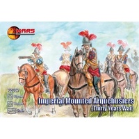Mars 72037 1/72 Thirty Years War Imperial mounted arquebusiers Plastic Model Kit