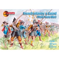 Mars 72039 1/72 Thirty Years War French infantry and Guard Plastic Model Kit