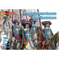 Mars 72045 1/72 French mounted Guards royal musketeers Plastic Model Kit