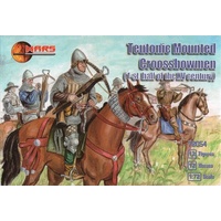 Mars 72054 1/72 Teutonic Mounted Croossbowmen 1-st half of the XV century Plastic Model Kit