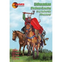 Mars 72058 1/72 Lithuanian medium cavalry - first half 15th century 12 mounted figures