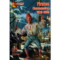 Mars 72082 1/72 Buccaneer (Pirates)1620-1670 Plastic Model Kit