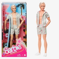 Ken Pastel Striped Beach Set - Barbie the Movie Collector Doll