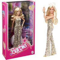 Mattel Barbie Gold Jumpsuit Barbie The Movie Margot Robbie Stylised Collector Doll