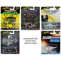 Hot Wheels Premium Pop Culture Diecast Cars (Assorted)