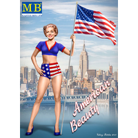 Master Box 24002 1/24 Pin-up series, Kit No. 2. Betty Plastic Model Kit