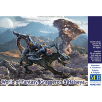 Master Box 1/24 World of Fantasy. Graggeron & Halseya Plastic Model Kit 24007