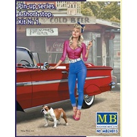 Master Box 24015 1/24 Pin-up series. A short stop. Kit No. 1 Plastic Model Kit