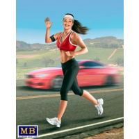 Master Box 24050 1/24 Jogging some miles. Tyra. Plastic Model Kit