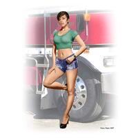 Master Box 24061 1/24 Looking for a long haul partner, Mindy Plastic Model Kit