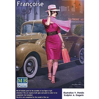 Master Box 1/24 Dangerous Curves Series. Françoise Plastic Model Kit 24067