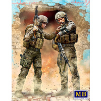 Master Box 1/24 Modern War Series, kit No. 1. Our route has been changed! Plastic Model Kit 24068