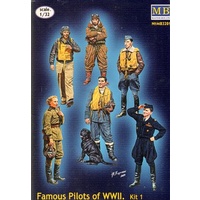 Master Box 3201 1/32 Series Famous pilots of WWII era, kit No.1 Plastic Model Kit