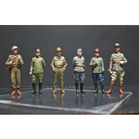 Master Box 35108 1/35 The Generals of WW II Plastic Model Kit