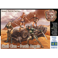 Master Box 35122 1/35 Desert Battle Series, Skull Clan - Death Angels Plastic Model Kit