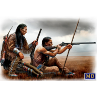 Master Box 35128 1/35 Indian Wars Series. Remote shot Plastic Model Kit