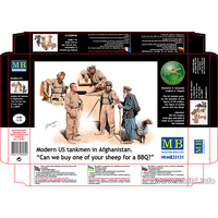 Master Box 35131 1/35 Modern US tankmen in Afghanistan. Can we buy one of your sheep for a BBQ?