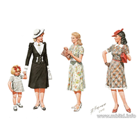 Master Box 35148 1/35 Women of WW II era Plastic Model Kit