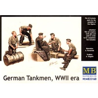 Master Box 35160 1/35 German Tankmen, WWII era Plastic Model Kit