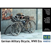 Master Box 35165 1/35 German Military Bicycle, WWII Era Plastic Model Kit