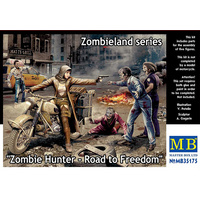 Master Box 35175 1/35 Zombie Hunter - Road to Freedom, Zombieland series Plastic Model Kit