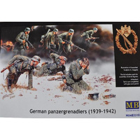 Master Box 3518 1/35 German Panzergrenadiers, 7 fig. Plastic Model Kit