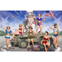 Master Box 35183 1/35 Pin-up Plastic Model Kit