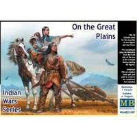 Master Box 1/35 Indian Wars Series. On the Great Plains Plastic Model Kit 35189