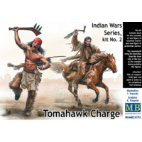 Master Box 35192 1/35 Indian Wars Series, kit No. 2. Tomahawk Charge Plastic Model Kit