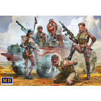 Master Box 35199 1/35 Desert Battle Series Skull Clan - New Amazons. Not the place for strangers!