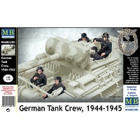 Master Box 1/35 German Tank Crew, 1944-1945 Plastic Model Kit 35201