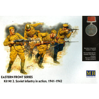 Master Box 3523 1/35 Eastern Front Series. Kit No 2. Soviet Infantry, 1941-1942