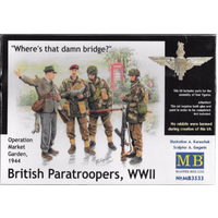 Master Box 3533 1/35 British paratroopers, 1944. Kit 1 Plastic Model Kit