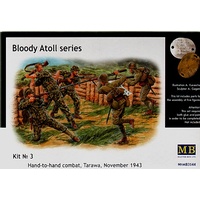 Master Box 3544 1/35 Bloody Atoll series. Kit No 3, Hand-to-hand combat, Tarawa, November 1943