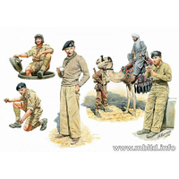 Master Box 3564 1/35 English troops in Northern Africa, WWII era Plastic Model Kit