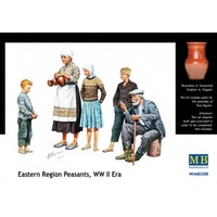 Master Box 3588 1/35 Eastern Region Peasants, WW II era Plastic Model Kit