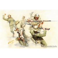 Master Box 3592 1/35 Hand-to-hand fight, British and German Infantry. Battles in Northern Africa